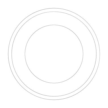 Soyut rastgele daireler geometrik dairesel öge