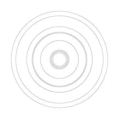 Soyut rastgele daireler geometrik dairesel öge