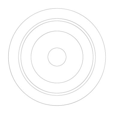 Soyut rastgele daireler geometrik dairesel öge