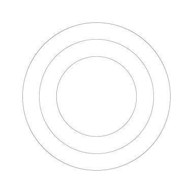 Soyut rastgele daireler geometrik dairesel öge