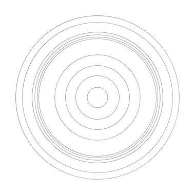 Soyut rastgele daireler geometrik dairesel öge