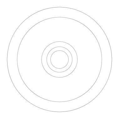 Soyut rastgele daireler geometrik dairesel öge