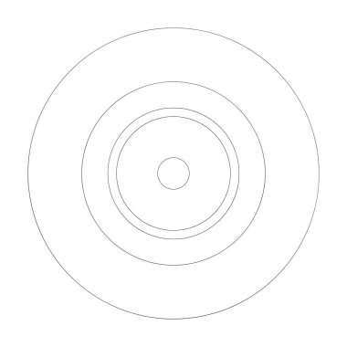 Soyut rastgele daireler geometrik dairesel öge