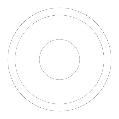 Soyut rastgele daireler geometrik dairesel öge