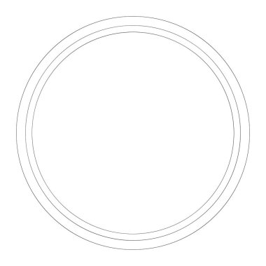 Soyut rastgele daireler geometrik dairesel öge