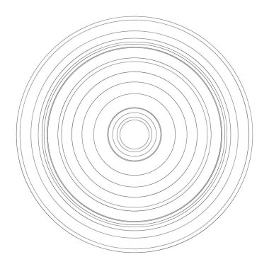 Soyut rastgele daireler geometrik dairesel öge