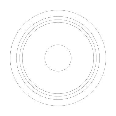 Soyut rastgele daireler geometrik dairesel öge