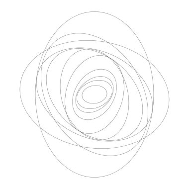 Soyut rastgele daireler geometrik dairesel öge