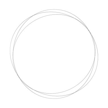 Soyut rastgele daireler geometrik dairesel öge