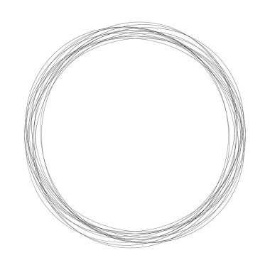 Soyut rastgele daireler geometrik dairesel öge