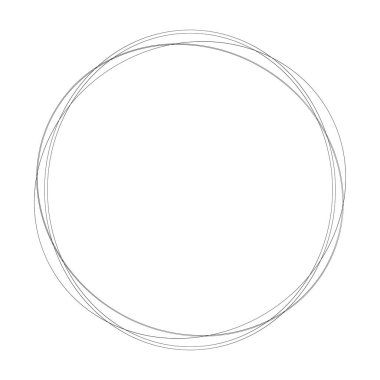 Soyut rastgele daireler geometrik dairesel öge