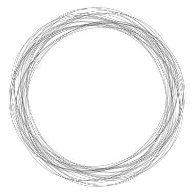 Soyut rastgele daireler geometrik dairesel öge