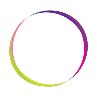 Soyut rastgele daireler geometrik dairesel öge