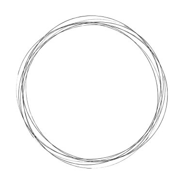 Soyut rastgele daireler geometrik dairesel öge