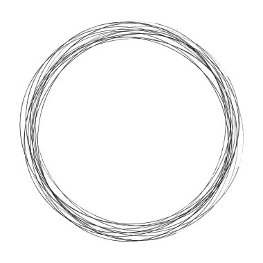 Soyut rastgele daireler geometrik dairesel öge