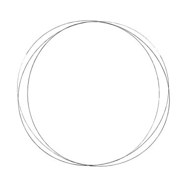 Soyut rastgele daireler geometrik dairesel öge