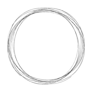 Soyut rastgele daireler geometrik dairesel öge