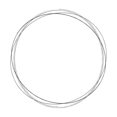 Soyut rastgele daireler geometrik dairesel öge