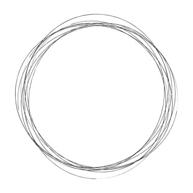 Soyut rastgele daireler geometrik dairesel öge