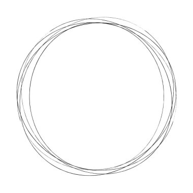 Soyut rastgele daireler geometrik dairesel öge