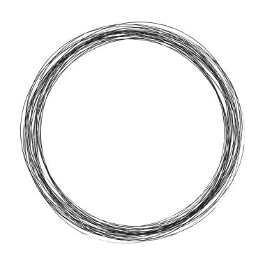 Soyut rastgele daireler geometrik dairesel öge