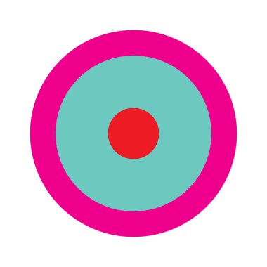 Soyut rastgele daireler geometrik dairesel öge