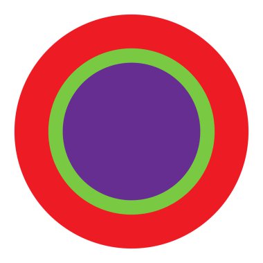 Soyut rastgele daireler geometrik dairesel öge