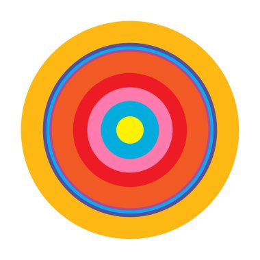 Soyut rastgele daireler geometrik dairesel öge