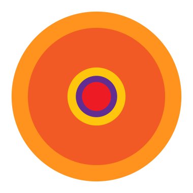 Soyut rastgele daireler geometrik dairesel öge