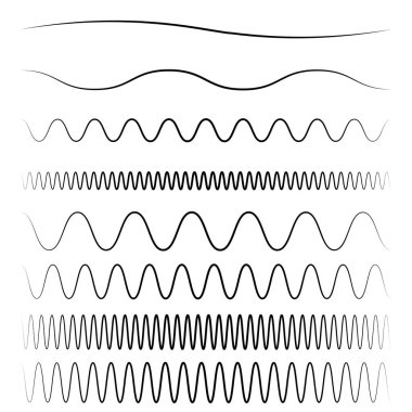 Dalgalı, dalgalı, zigzag çapraz çizgi, çizgili element