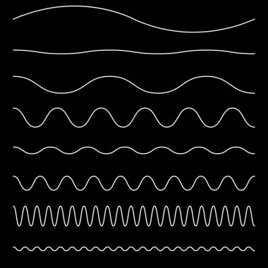 Dalgalı, dalgalı, zigzag çapraz çizgi, çizgili element