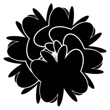 Mandala yayılıyor. Dairesel geometrik motif, simge, şekil - stok vektör çizimi, klip- sanat grafikleri