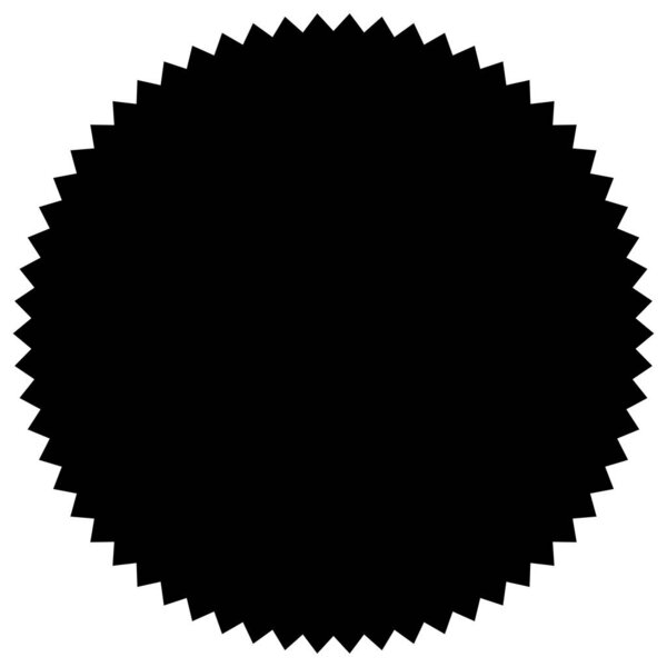 Starburst, sunburst price tag, label with empty, blank space. Price flash button, pin shape