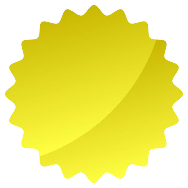 Starburst, sunburst price tag, label with empty, blank space. Price flash button, pin shape