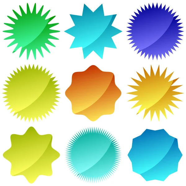 vektör etiketleri kümesi