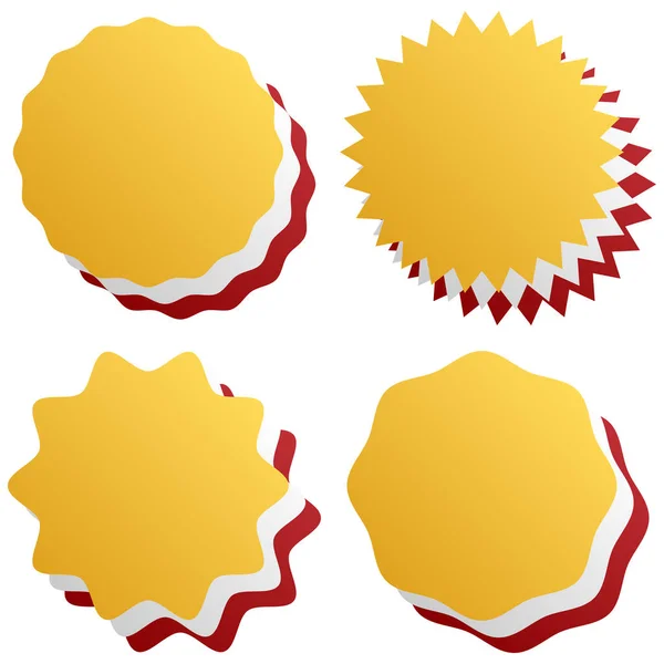 Argent Plaque Bronze Bannière Sceau Badge Étiquette Icône Métal Précieux — Image vectorielle