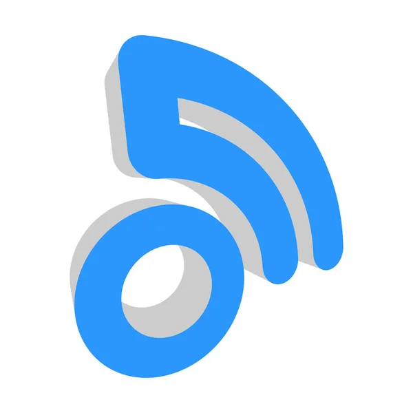 Bezprzewodowy Bezprzewodowy Sygnał Internet Wifi Kształt Ikony Symbol Ilustracja Wektor — Wektor stockowy