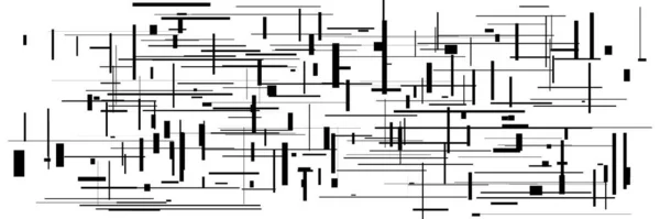 ランダムな 混沌としたグリッド メッシュパターン ランダムな線で幾何学的なテクスチャ ストックベクトルのイラスト クリップアートグラフィック — ストックベクタ
