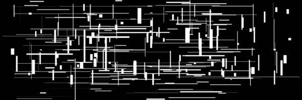 Zufälliges Chaotisches Raster Netzmuster Geometrische Textur Mit Zufälligen Linien Vektor — Stockvektor