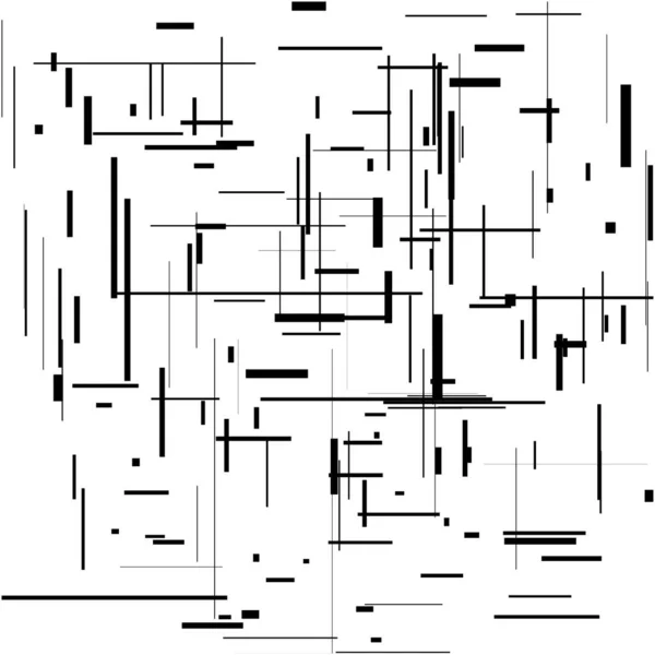 Rejilla Caótica Aleatoria Patrón Malla Textura Geométrica Con Líneas Aleatorias — Archivo Imágenes Vectoriales