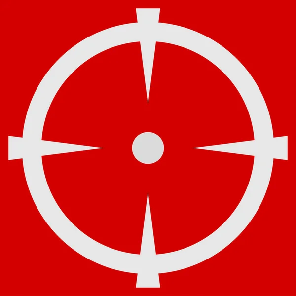 Озил Отметка Цели Значок Сдерживания Символ — стоковый вектор