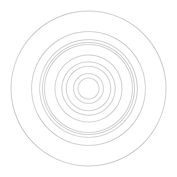 Abstract Willekeurige Cirkels Geometrisch Cirkelvormig Element — Stockvector