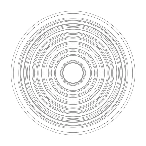 Абстрактный Случайный Круг Геометрический Круговой Элемент — стоковый вектор