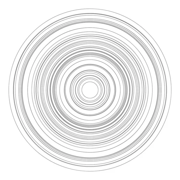 Abstrakt Slumpmässiga Cirklar Geometriskt Cirkulärt Element — Stock vektor