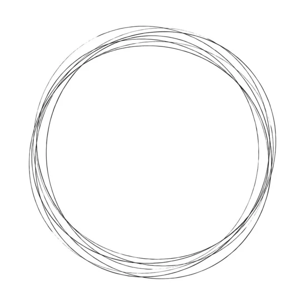概要円の幾何学的円要素 — ストックベクタ