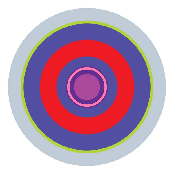 Abstraktní Náhodné Kruhové Geometrické Kruhové Prvky — Stockový vektor