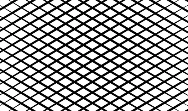 Diagonal Cuadrícula Oblicua Patrón Malla Enrejado Rejilla Textura Enrejado Plexo — Vector de stock