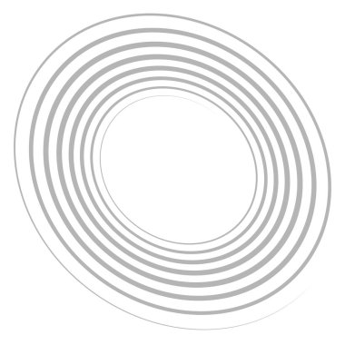 Spire, spiral, twirl ve girdap vektör tasarım elementi