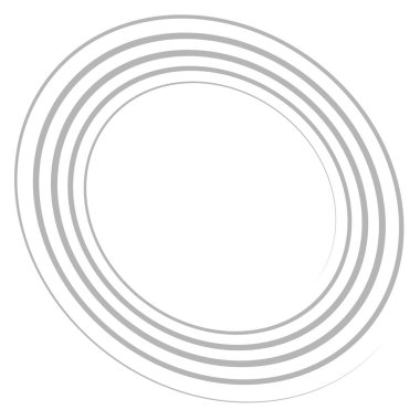 Spire, spiral, twirl ve girdap vektör tasarım elementi