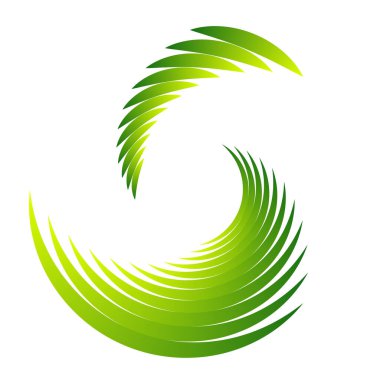 Spiral tasarım elemanı. Döndür, döndür, döndür.